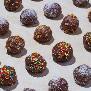 כדורי שוקולד בתפזורת